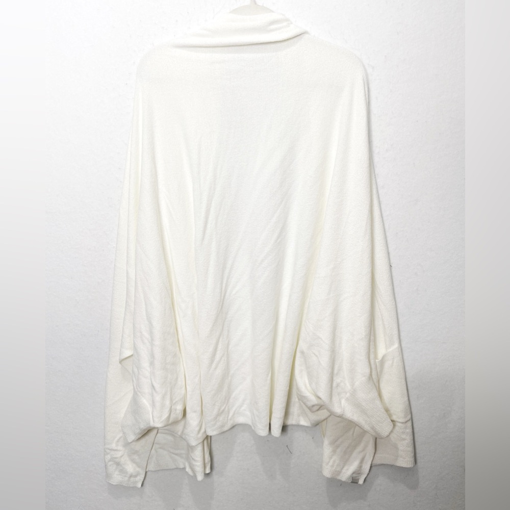 Barefoot Dreams NWT CozyChic Ultra Lite Blanket Wrap Pearl Size L/XL Comfy Warm - Picture 4 of 8